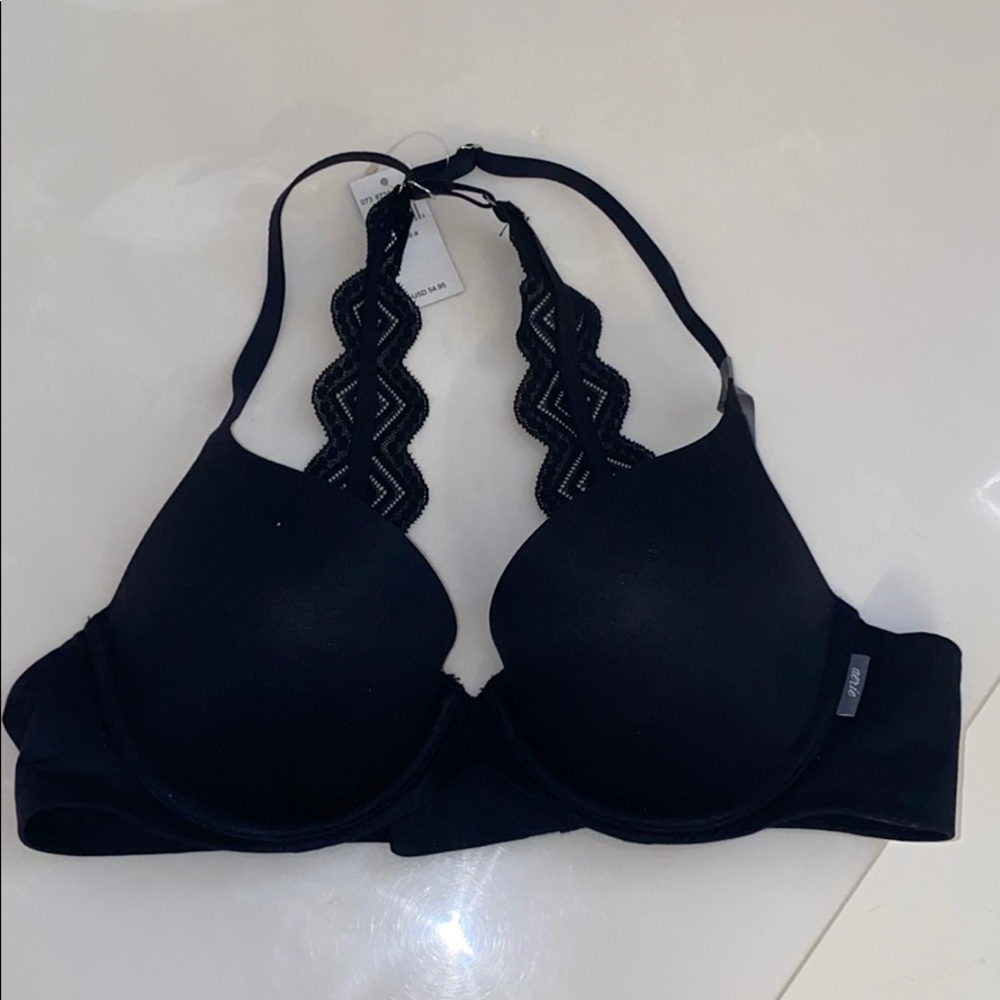 NWT Aerie Demi coverage bra in black size 36A
